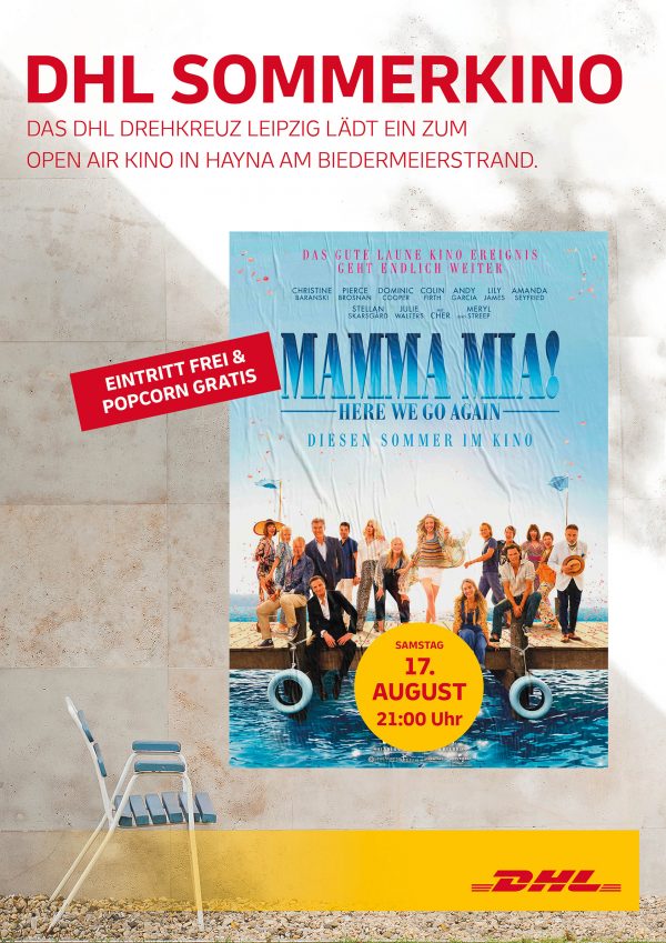 DHL Sommerkino am 17. August 2019 - Biedermeierstrand